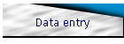 Data entry