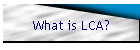 What is LCA?